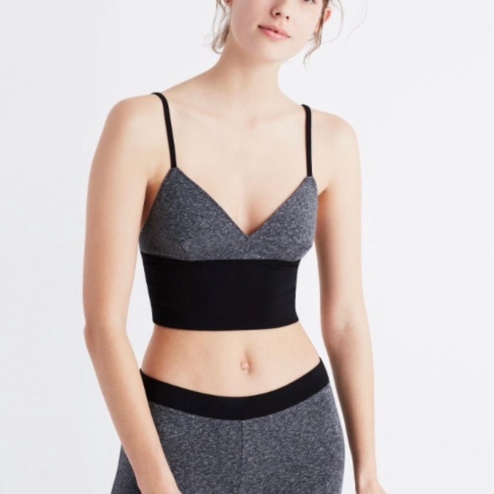 Madewell x miles | Sports Bra Yoga Crop Tank